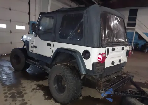 2002 Jeep Wrangler Sport from USA, damaged, VIN 1J4FA49S02P702018